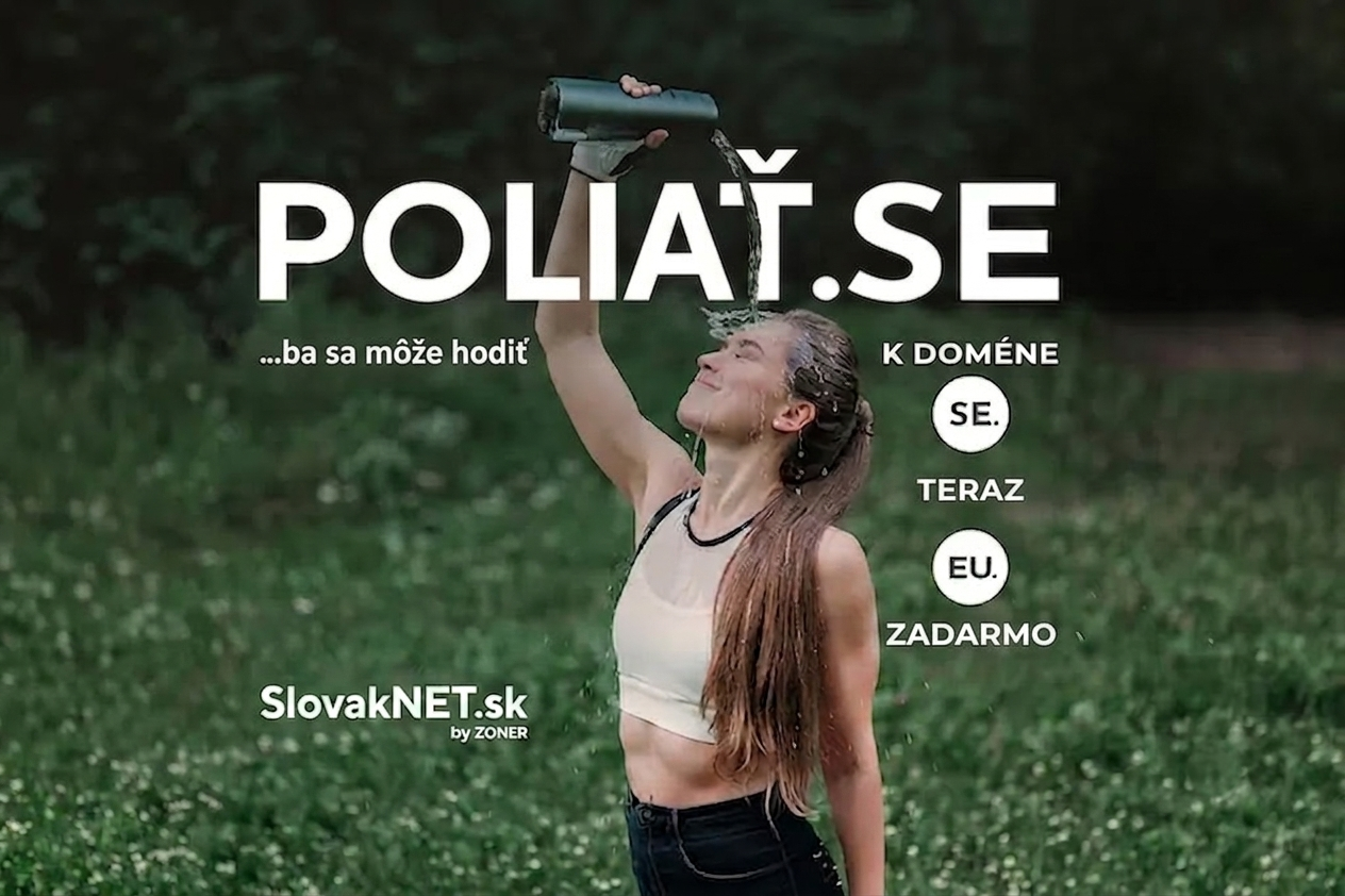 Logo Zviditeľniť.sa nebolo nikdy jednoduchšie. Ulovte si doménu .SE a získajte .EU zadarmo!